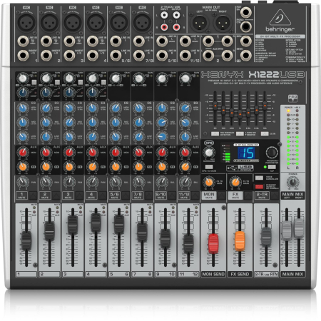 Mixere Analog - Behringer Xenyx X1222USB