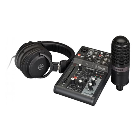 Placi audio USB - Yamaha AG03 MK2 Streaming Pack Black