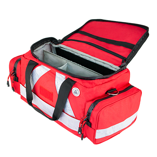 Geanta urgente MULTI RED impermeabila - 45x24x20 cm - culoare rosu - 2 buzunare laterale [5]