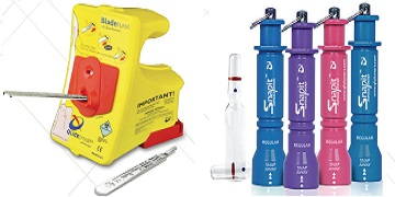 Sistem deschidere fiole - SnapIt Lite Large - culoare burgund [3]