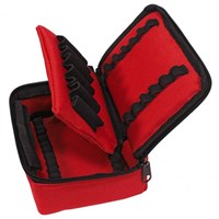 Trusa pentru fiole AMPULLARIUM cu locas pentru 60 fiole - 26x21x7 cm - din PVC dezinfectabil, inclusiv etui pentru seringi [2]