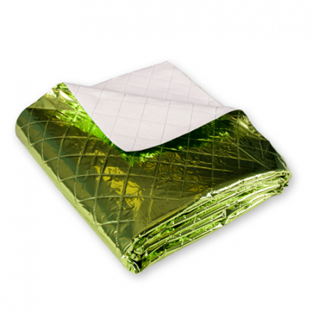 PRIM AJUTOR - Patura hipotermie ARCTIC Levi - culoare verde tactic - 2 m x 1,5 m