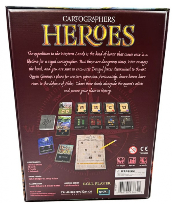 Cartographers: Heroes (Limba Engleza) [3]