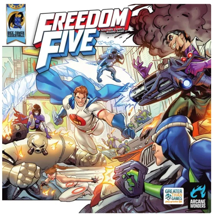 Freedom Five: A Sentinel Comics Board Game (Limba Engleza) [1]