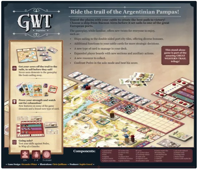 Great Western Trail: Argentina (Limba Engleza) [2]