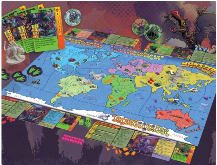 Monsters Menace the World (Limba Engleza) [3]
