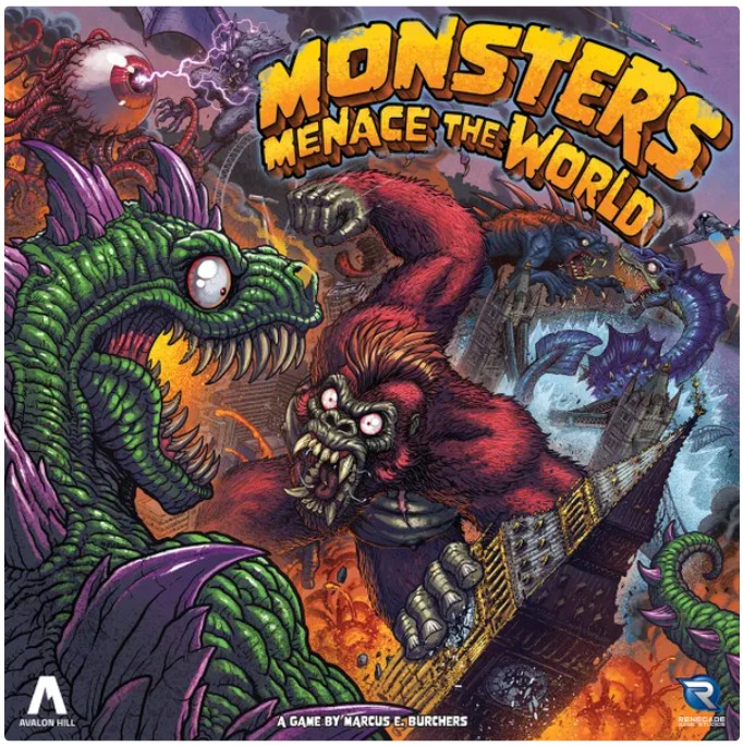 Monsters Menace the World (Limba Engleza) [1]