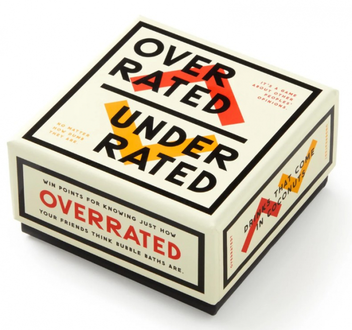 Overrated/Underrated Social Game (Limba Engleza) [2]
