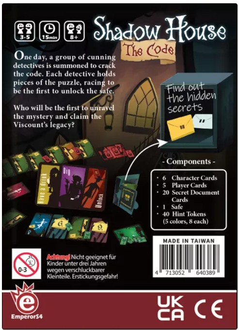 Shadow House: The Code (Limba Engleza) [2]