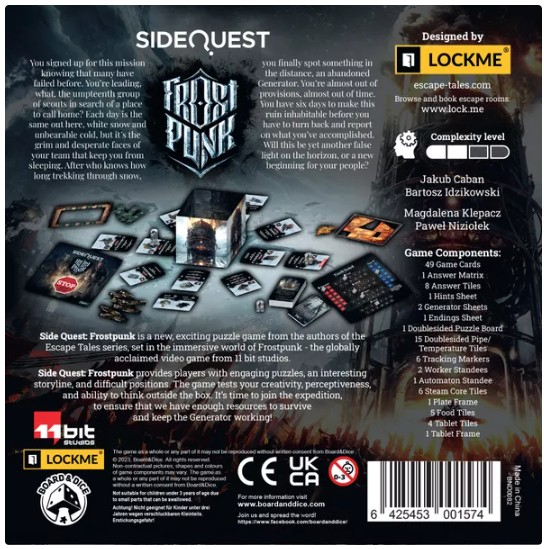 Side Quest: Frostpunk (Limba Engleza) [2]