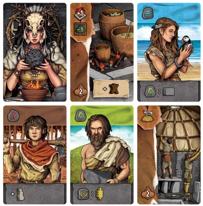Skara Brae + KS Promo Action Tiles (Limba Engleza) [2]