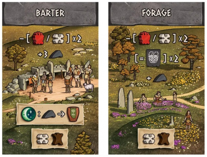 Skara Brae + KS Promo Action Tiles (Limba Engleza) [4]
