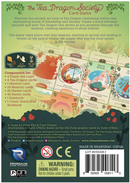 The Tea Dragon Society Card Game (Limba Engleza) [2]