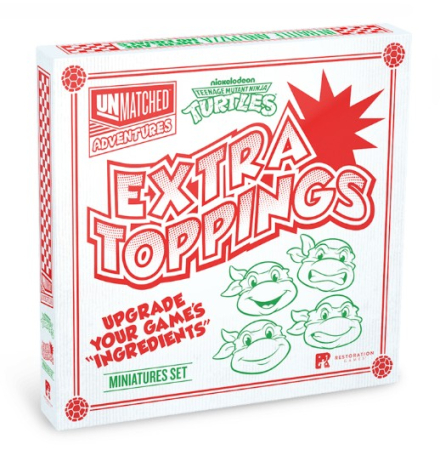 Toate produsele - Unmatched Adventures: TMNT – Extra Toppings Miniatures Pack