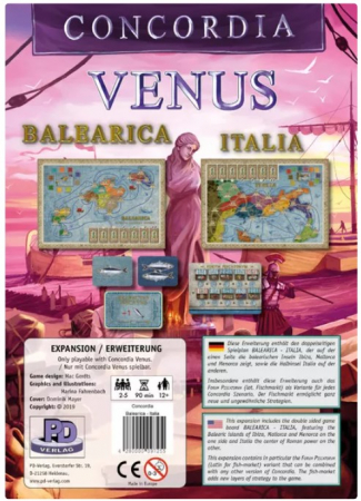 Produse noi - Concordia Venus: Balearica & Italia (Limba Engleza)