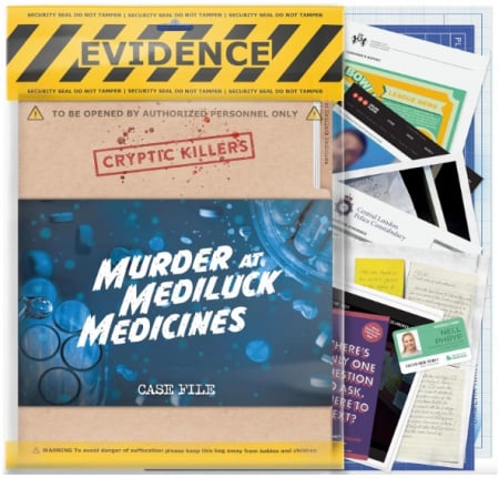 Toate produsele - Cryptic Killers: Murder at Mediluck Medicines (Limba Engleza)