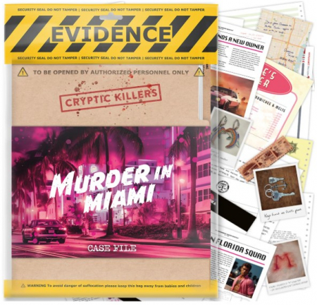 Jocuri - Cryptic Killers: Murder in Miami (Limba Engleza)