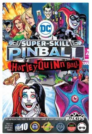 Produse noi - DC Super-Skill Pinball: Harley Quinn Ball (Limba Engleza)