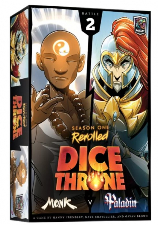 Jocuri - Dice Throne: Season One ReRolled – Monk v. Paladin (Limba Engleza)