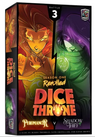 Jocuri - Dice Throne: Season One ReRolled – Pyromancer v. Shadow Thief (Limba Engleza)