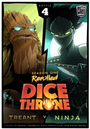 Jocuri - Dice Throne: Season One ReRolled – Treant v. Ninja (Limba Engleza)