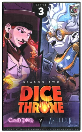 Jocuri - Dice Throne: Season Two – Cursed Pirate v. Artificer (Limba Engleza)