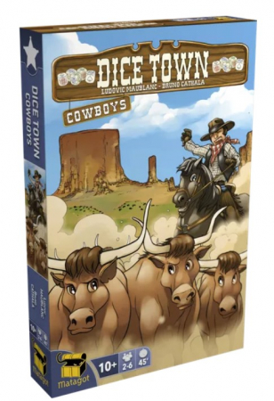 Produse noi - Dice Town: Cowboys (Limba Engleza)