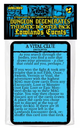 Produse noi - Dungeon Degenerates: Lowlands Events (Limba Engleza)