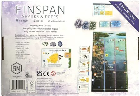 Finspan: Sharks & Reefs (Limba Engleza) [1]