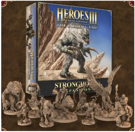 Produse noi - Heroes of Might and Magic III: The Board Game – Stronghold Expansion (Limba Engleza)