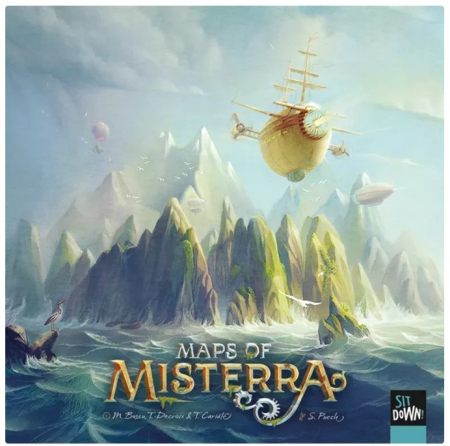 Produse noi - Maps of Misterra (Limba Engleza)