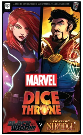 Jocuri - Marvel Dice Throne: Black Widow v. Doctor Strange (Limba Engleza)