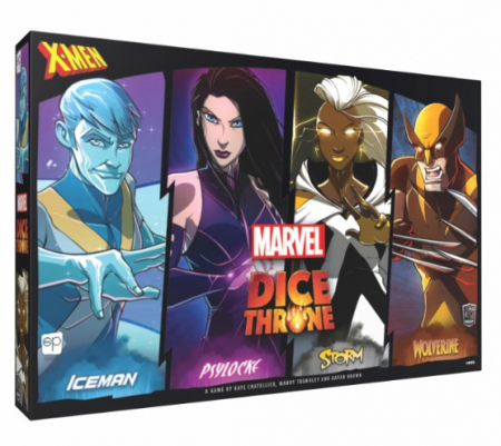 Jocuri - Marvel X-Men Dice Throne Box 1: Iceman, Psylocke, Storm, Wolverine (Limba Engleza)