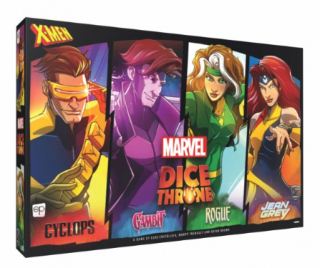 Jocuri - Marvel X-Men Dice Throne Box 2: Cyclops, Gambit, Rogue, Jean Grey (Limba Engleza)