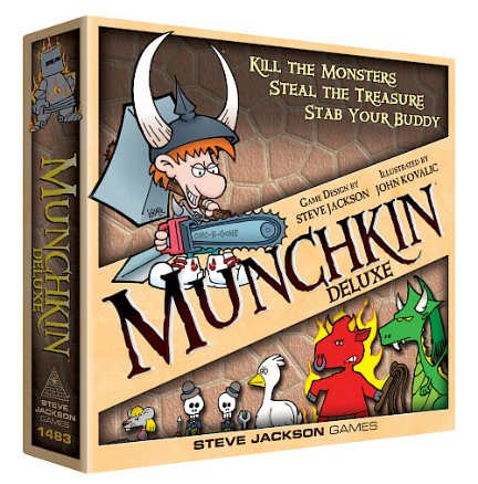 Produse noi - Munchkin Deluxe (Limba Engleza)