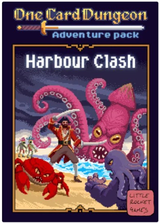 Produse noi - One Card Dungeon Adventure Pack: Harbour Clash (Limba Engleza)