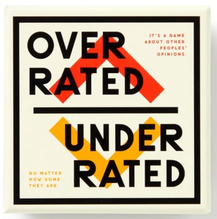 Produse noi - Overrated/Underrated Social Game (Limba Engleza)