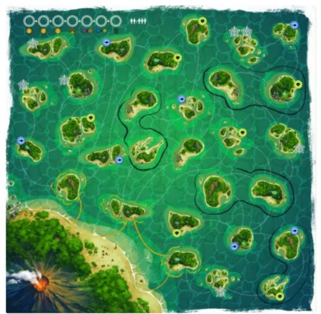 Produse noi - Polynesia: Expansion Map (Limba Engleza)