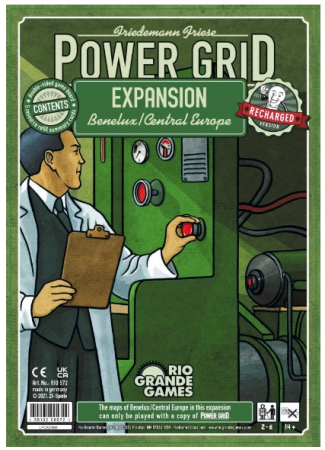 Jocuri - Power Grid: Benelux/Central Europe (Limba Engleza)