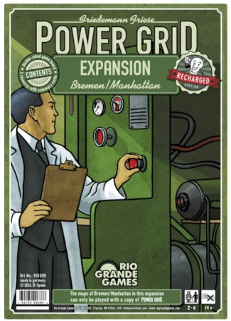Jocuri - Power Grid: Bremen/Manhattan (Limba Engleza)