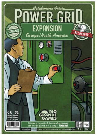 Jocuri - Power Grid: Europe/North America (Limba Engleza)