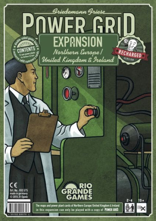 Produse noi - Power Grid: Northern Europe/United Kingdom & Ireland (Limba Engleza)