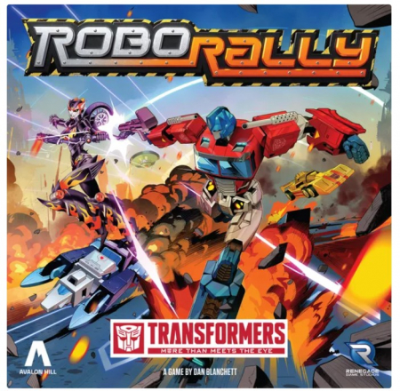 Produse noi - Robo Rally Transformers (Limba Engleza)