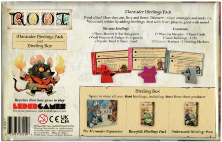 Root: Marauder Hirelings Pack & Hireling Box (Limba Engleza) [1]