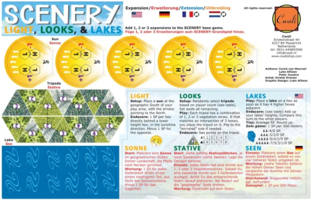 Produse noi - SCENERY: LIGHT, LOOKS & LAKES (Limba Engleza)