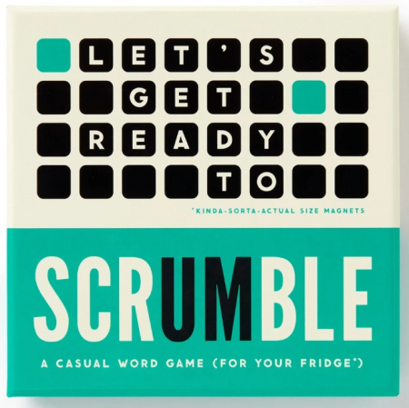 Toate produsele - Scrumble Magnetic Fridge Game (Limba Engleza)