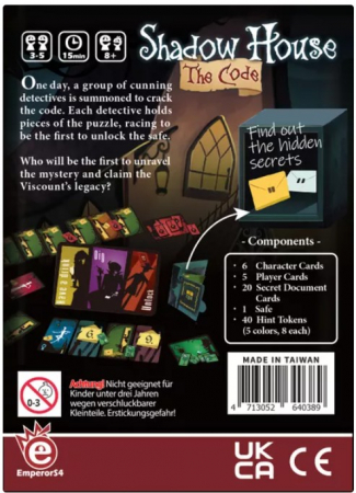 Shadow House: The Code (Limba Engleza) [1]