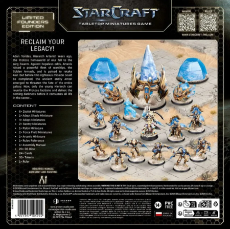 StarCraft The Miniatures Game - Protoss Starter Set Founders Edition (Limba Engleza) [1]