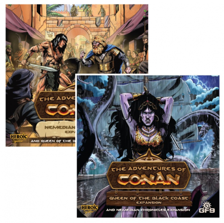 Produse noi - The Adventures of Conan: Nemedian Chronicles Expansion - Queen of the Black Coast Expansion (Limba Engleza)