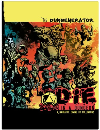 Produse noi - The DUNGENERATOR: DIE in a Dungeon (Limba Engleza)